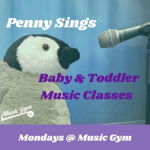 Penny Sings Baby and Toddler Classes at Music Gym